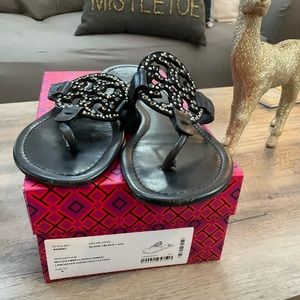 Tory Burch Miller Embellished Sandal